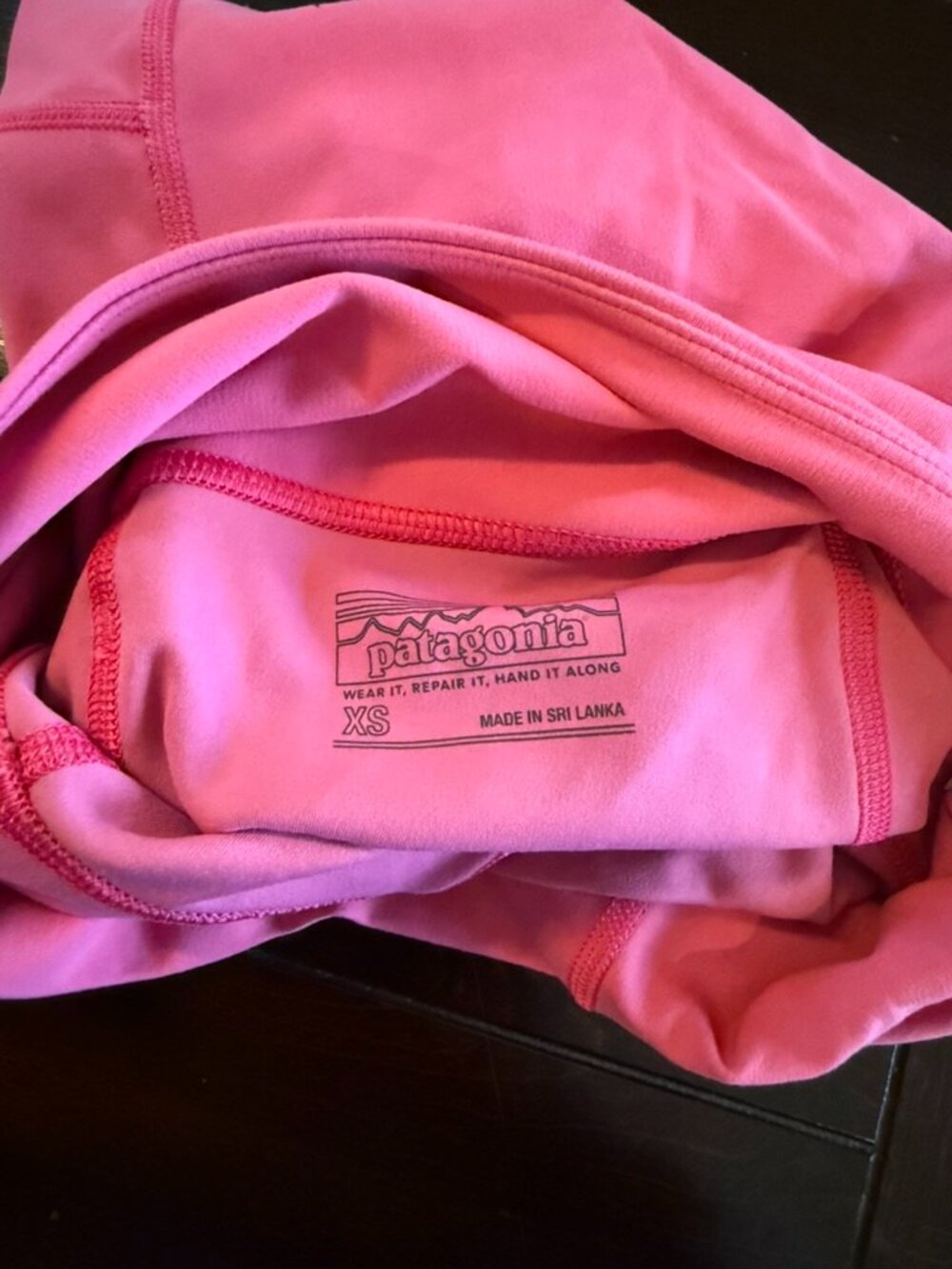 Patagonia Pink Biker Shorts - Picture 3 of 4